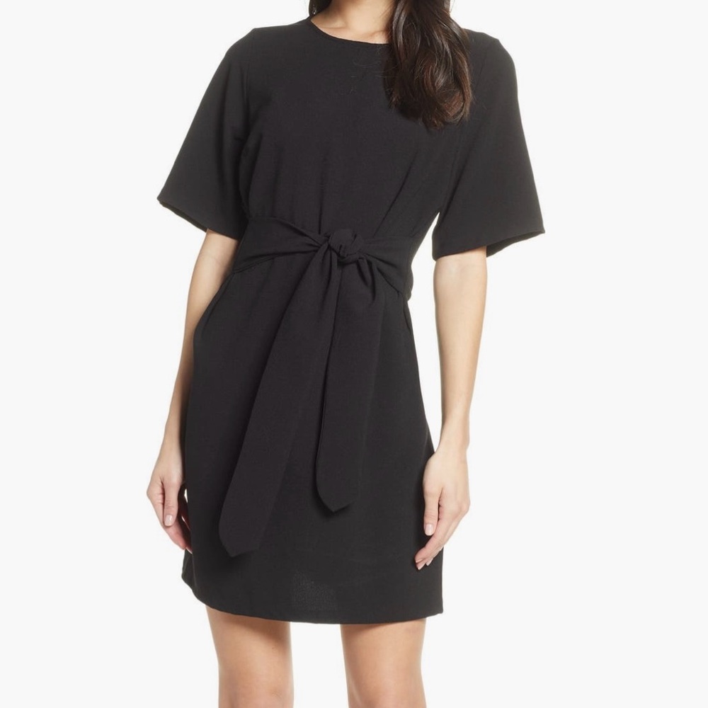 Chelsea28 Front Tie Shift Dress size M